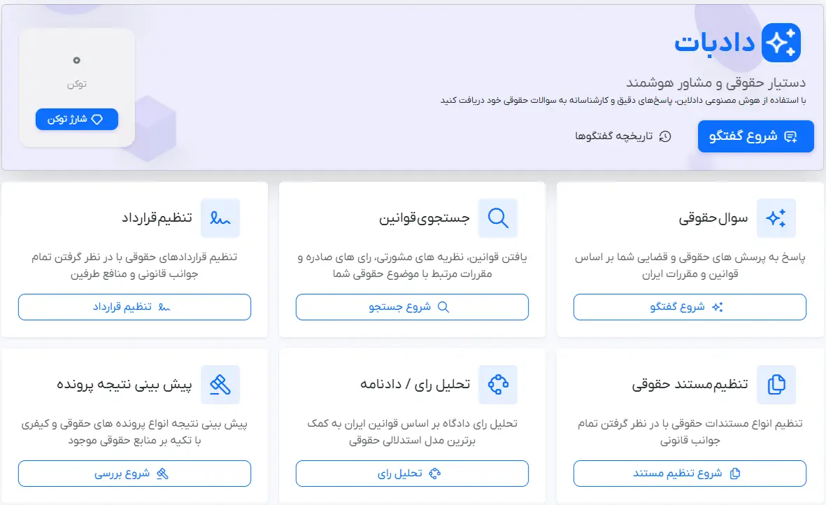 سوال حقوقی از هوش مصنوعی